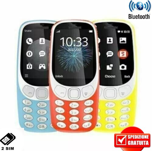 Telefono mini cellulare 3310 - telefono,