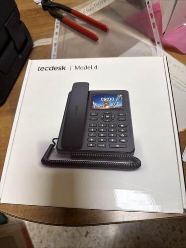 Telefono voip tecdesk model - voip, 4